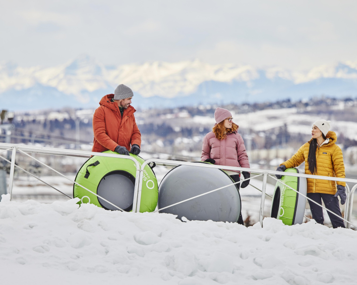 Tubing at Winsport