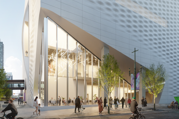 Rendering of the Glenbow Museum Entrance